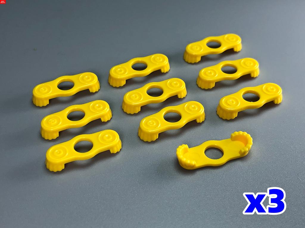 30 ks/šarže MOC Kostky Cihličky Ramenní výložky postavy oblečení těla 2526 Příslušenství DIY Sestavení mini panenky část Stavebnice Císařský voják dárky
