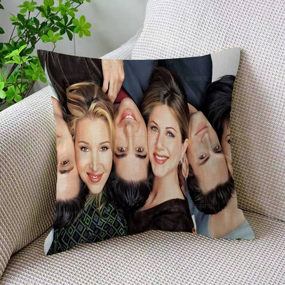 Classic Sitcom Series F-Friends Cushion Cover Inches Farmhouse Decor Home Throw Pillow Covers For Couch Decorations