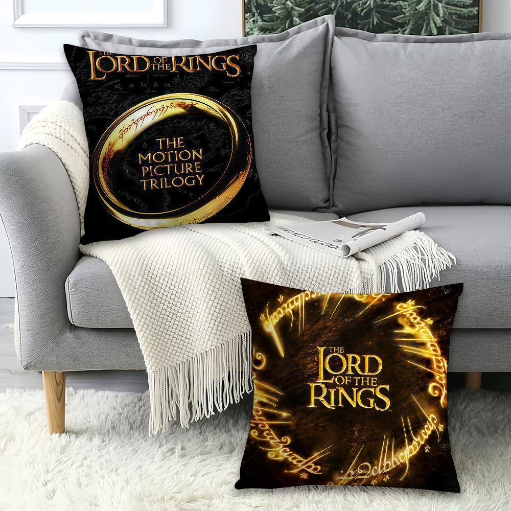 Movie T-The L-Lord O-Of The R-Rings Pillow Case Office Cushions Suitable For Sofa Car Bedroom Decorative Cushion Cover