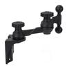 1.5inch Marine Laptop Mount Aluminum Alloy Swing Arm and Ball Universal Laptop Desk Mount for Low Profile Mounting