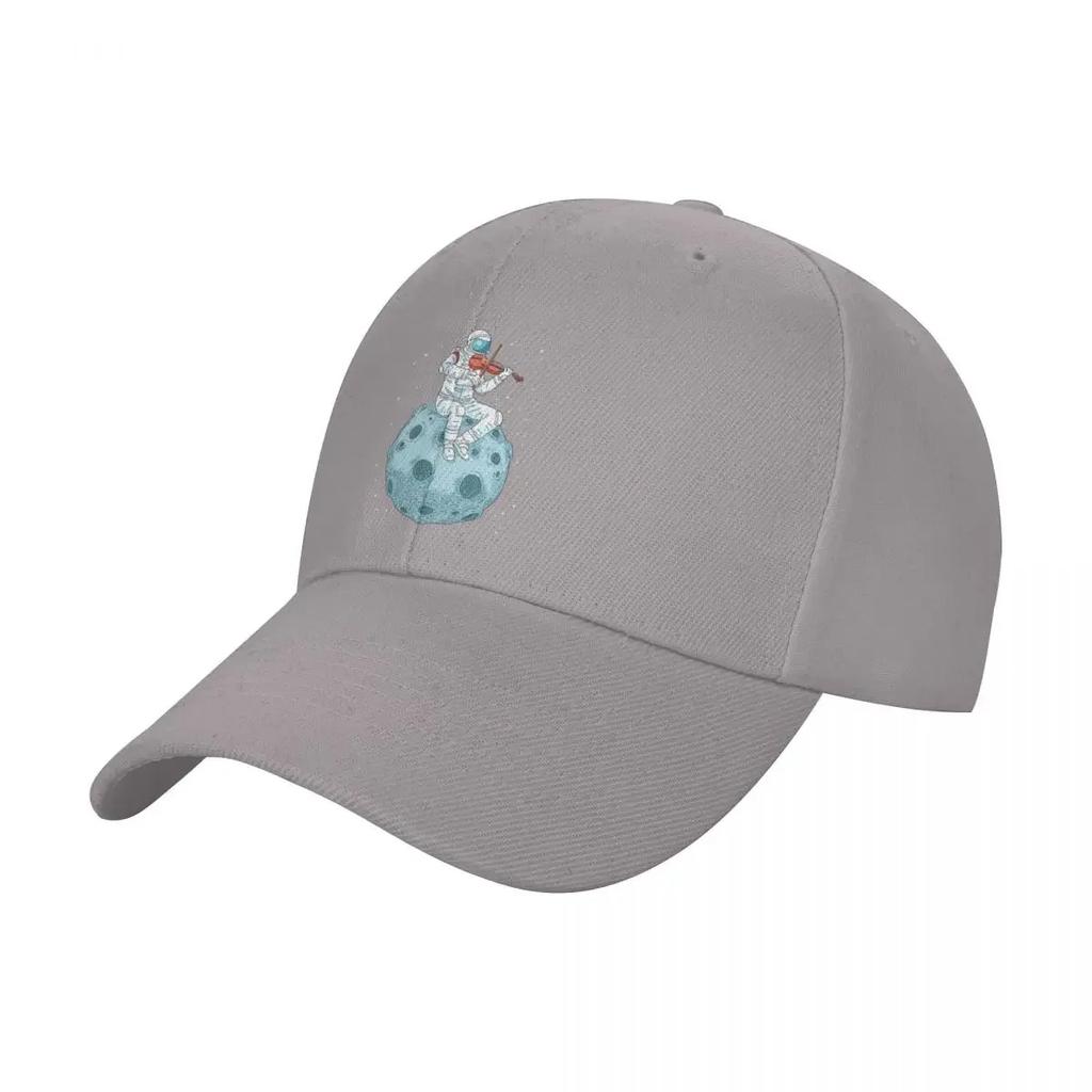 Violin - Astronaut play violin Baseball Cap Sunhat Cosplay black Trucker Hats For Men Women's
