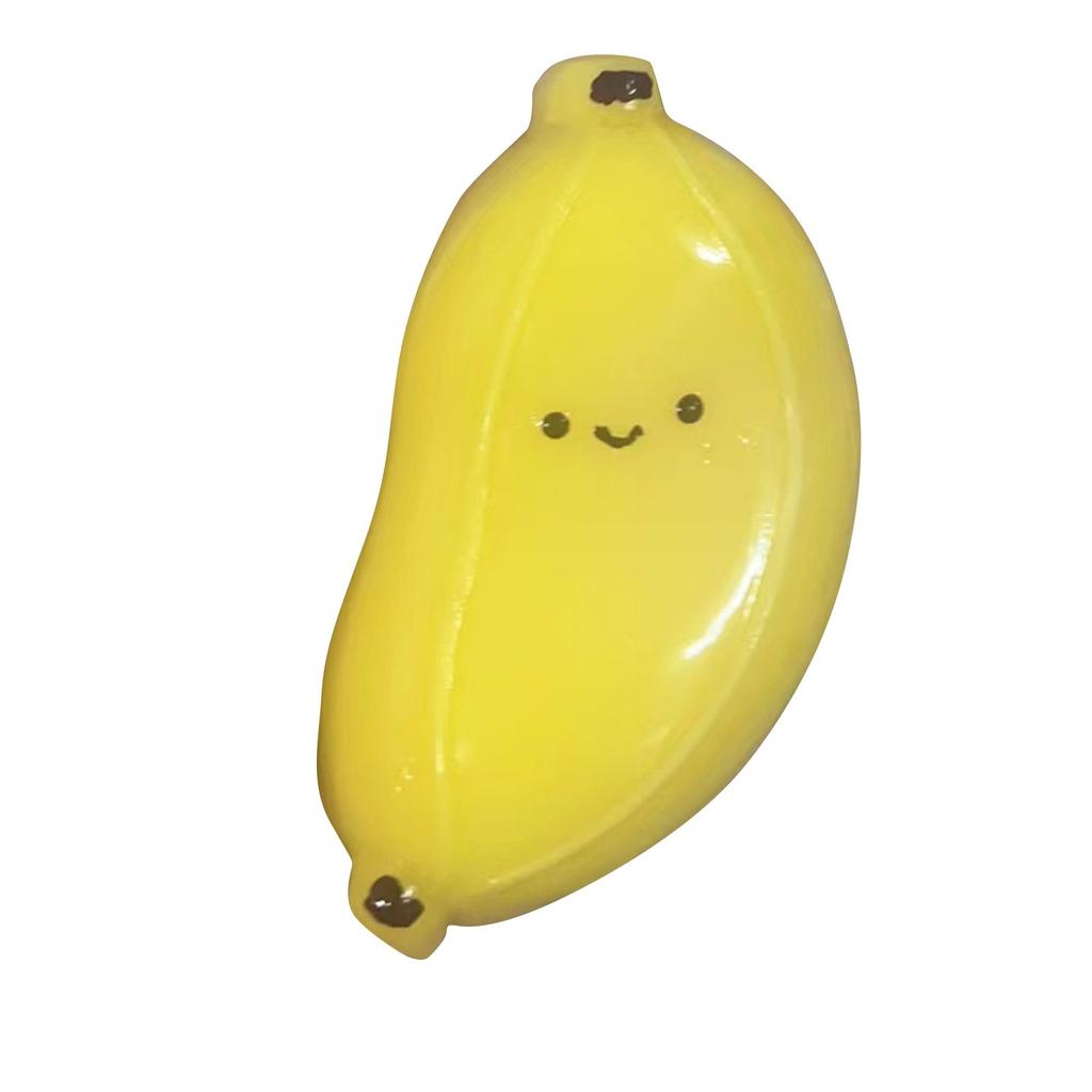 Cute Lovely Simulation Banana Squeeze Toy Soft Super Soft Super Elastic Fruit Toys Elastic Pink Slow Rebound Fruit Toy Adult