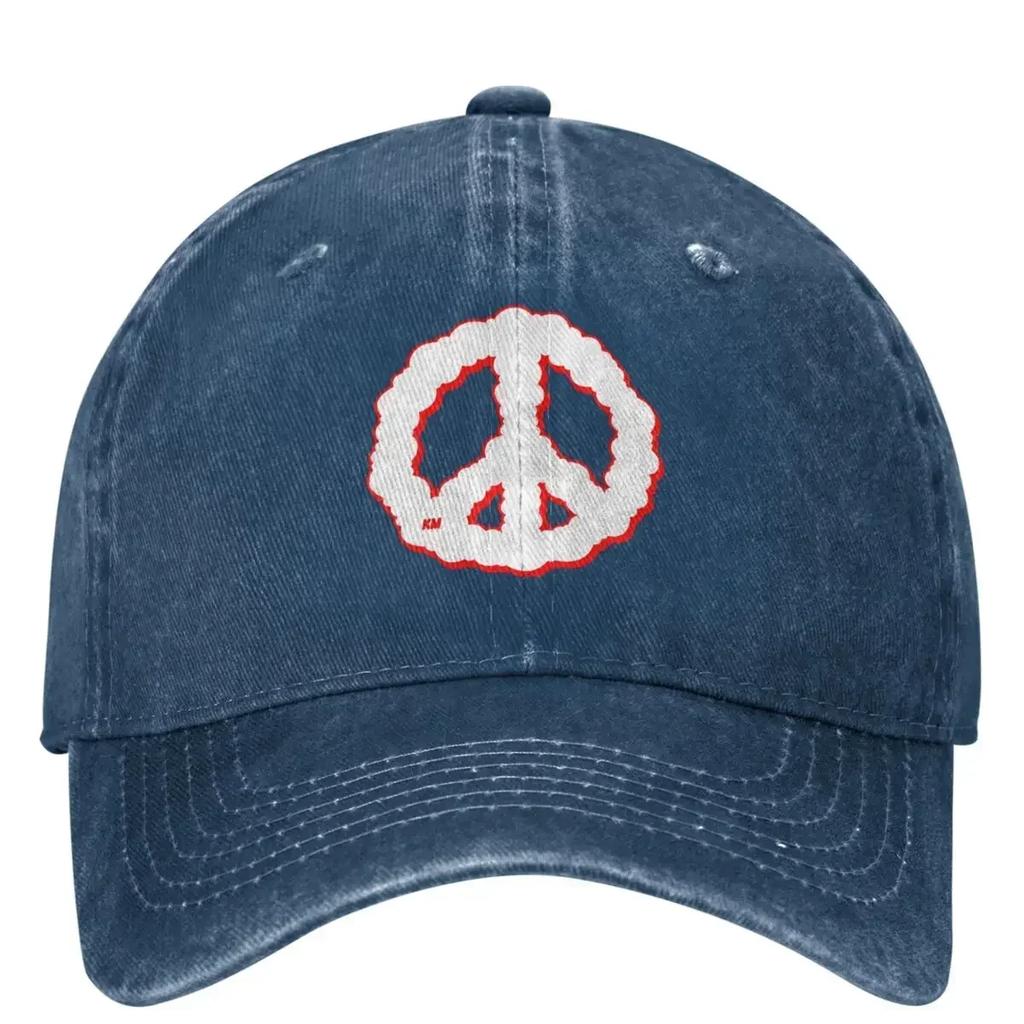 Keinemusic White Logo Baseball Cap Y2k Cool Unisex Teens Trucker Hat Sunscreen Outdoor Gym Baseball Caps Gift