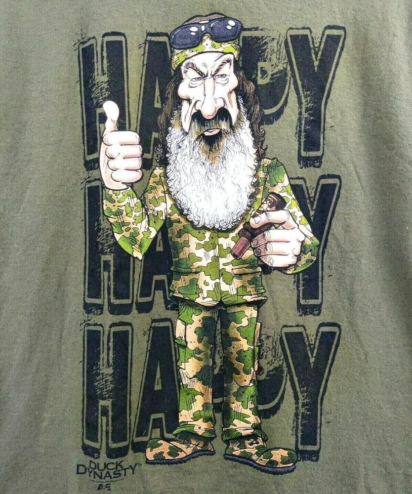 Vtg Phil Robertson Happy Happy Happy Shirt Unisex Concert S to 5XL BO304 Unisex T-Shirt XXXL
