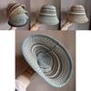 Polyester Womens Wide Brim Woven Fisherman Hat With Breathable Design For Summer Outdoors