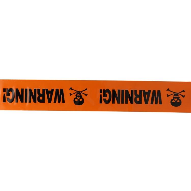 Adhesive Caution Tape for Halloween Party Effective Hazard Marking Festival Event House Decors Warning Tape