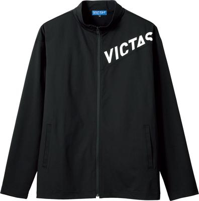 VICTAS Table Tennis Training Wear Jersey Unisex Black L 542301 V-NJJ307 (1000)