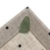 2 Pcs Reiki Healing Natural Stone Trapezoid Faceted Pendants 12x22mm, Drilled Gemstone Charms for DIY Necklace Jewelry Making Supplies