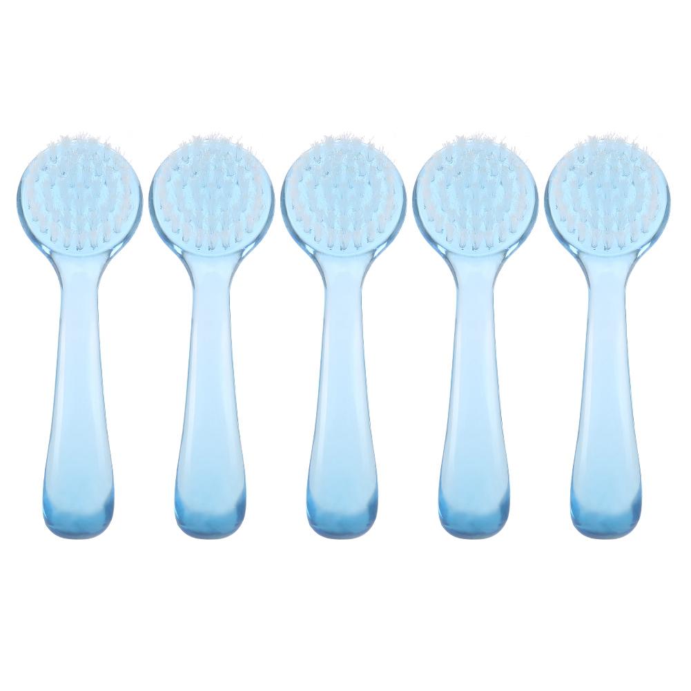 5pcs Soft Nail Dust Cleaning Brush Nail Art Powder Removal Brushes Manicure   Tool White