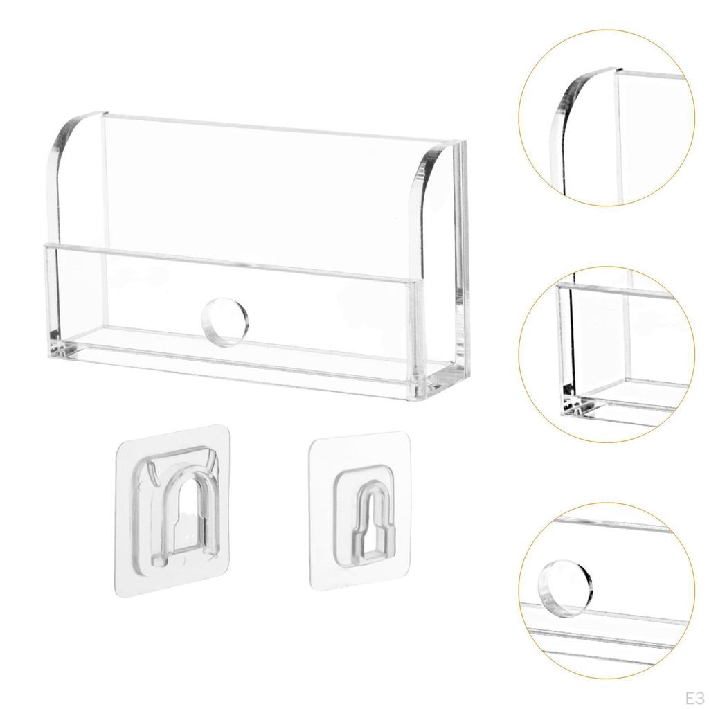 Acrylic Garage Door Opener Remote Control Organizer, Space Saving, Ideal for Apartments, Hotels, And