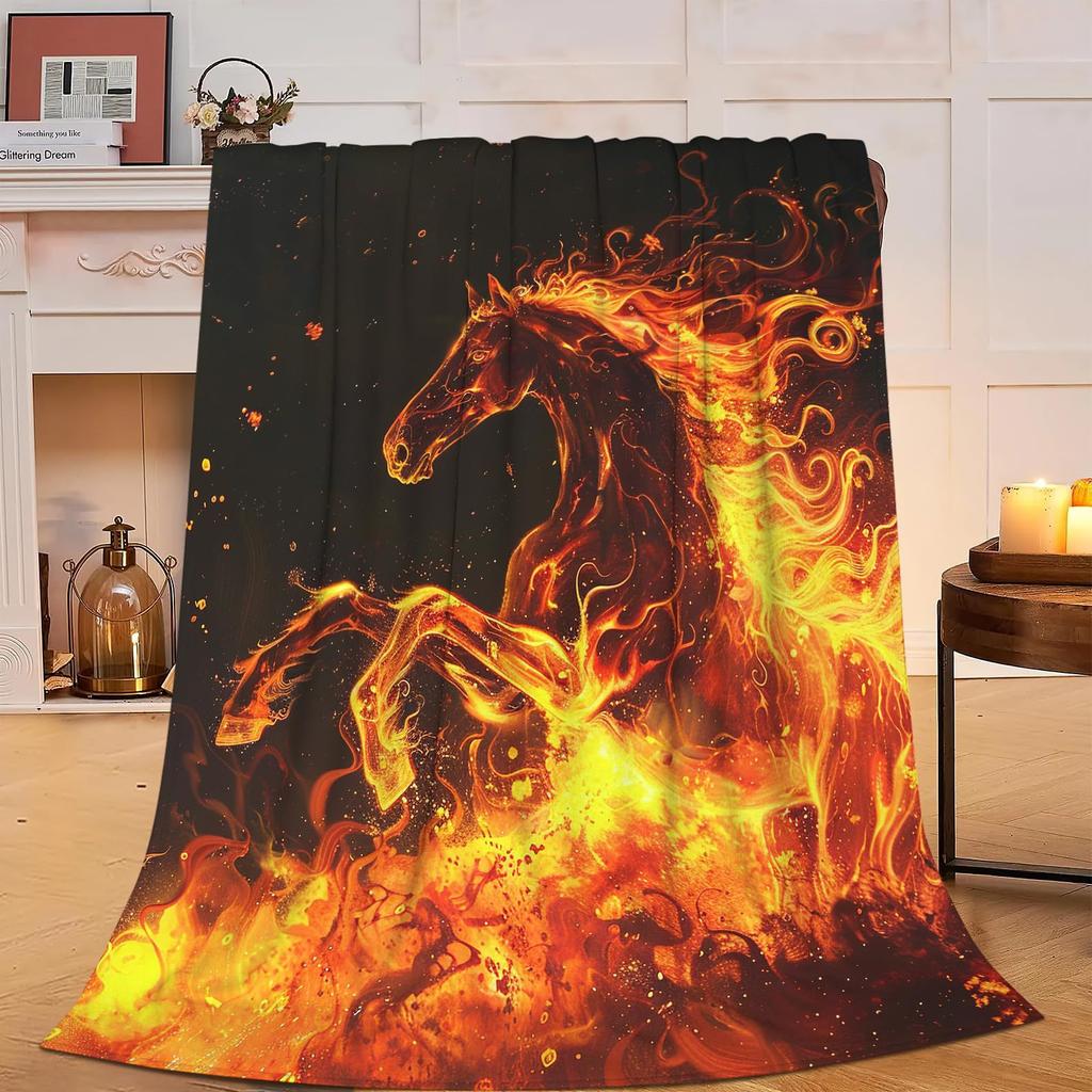 Dreamy animal patterns digitalprinted polyester Bedroom velvet flannel soft sofa cover blanket Fleece cover blankets for beds