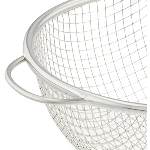 Yoshikawa Deep Frying Colander, Stainless Steel, 19cm, Cooking ABCs, Tsubame-Sanjo, Made In Japan, YJ2778