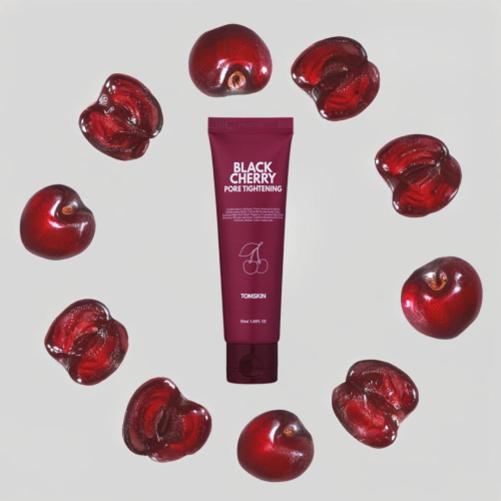 Tomskin Black Cherry Pore Tightening Cream 50ml