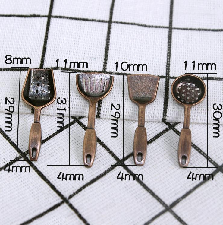 1/6 1/12  Doll House Simulation Miniature Mini Resin Kitchenware Model Decor