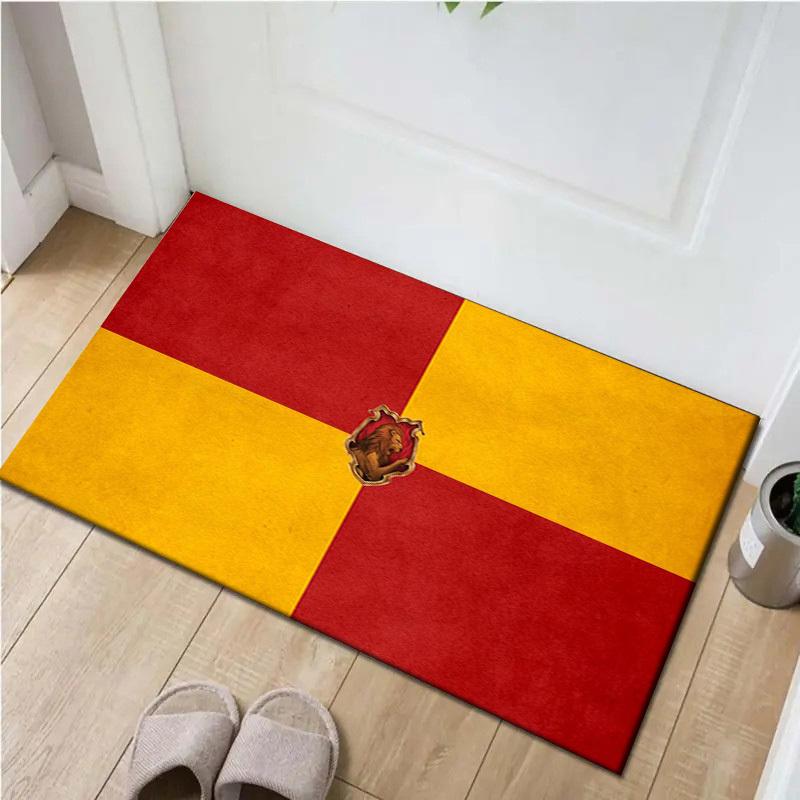 

1pc Office Carpet Chair Mats Hogwarts Gryffindor House Crest Perfect for Office Chairs, Living Rooms, Or Bedrooms,Polyester Carpet.HDT137 60cm by 90cm