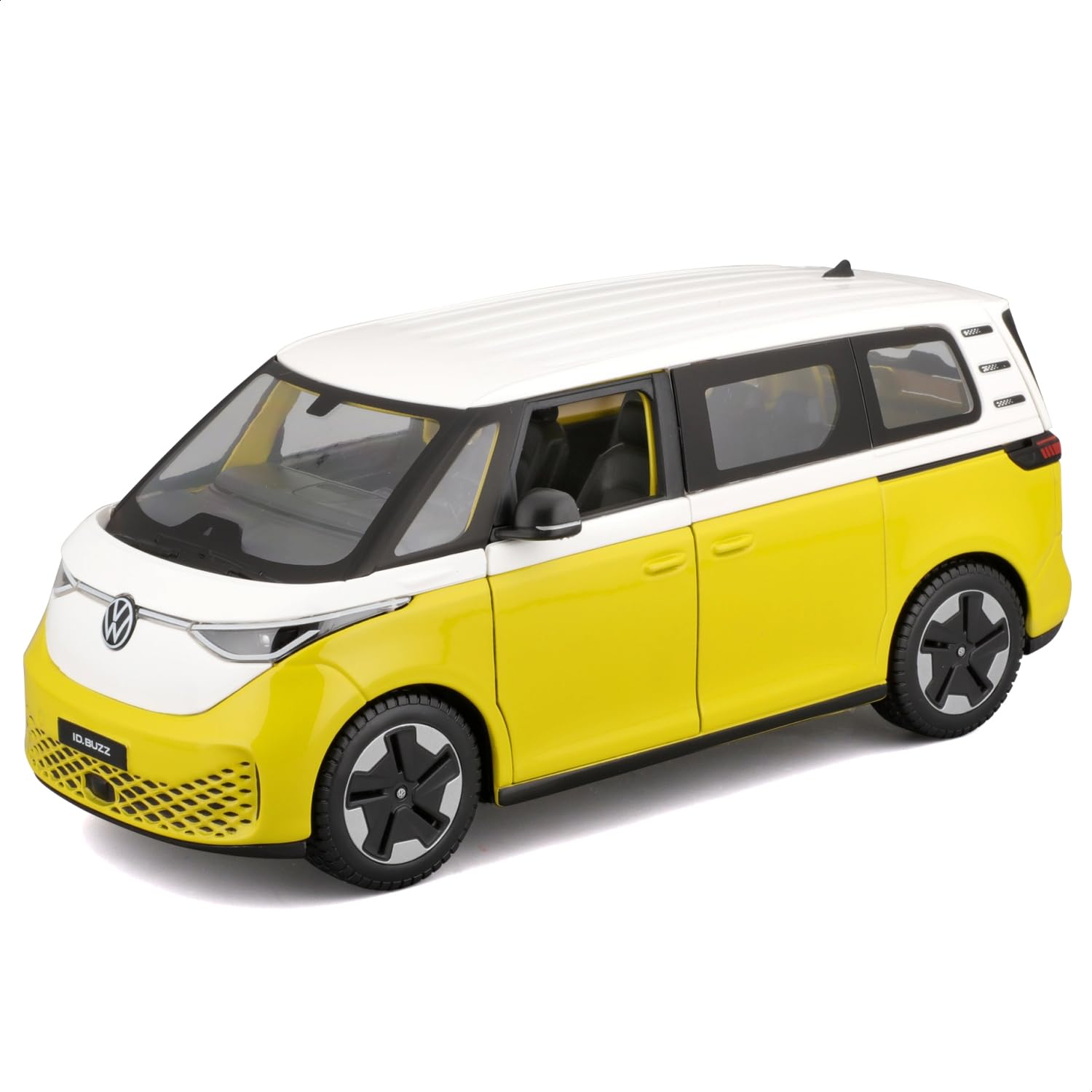 

Maisto 1/24 Масштаб Volkswagen ID. Желтый Buzz / Металлическая модель автомобиля, Готовая модель, 32914 YL