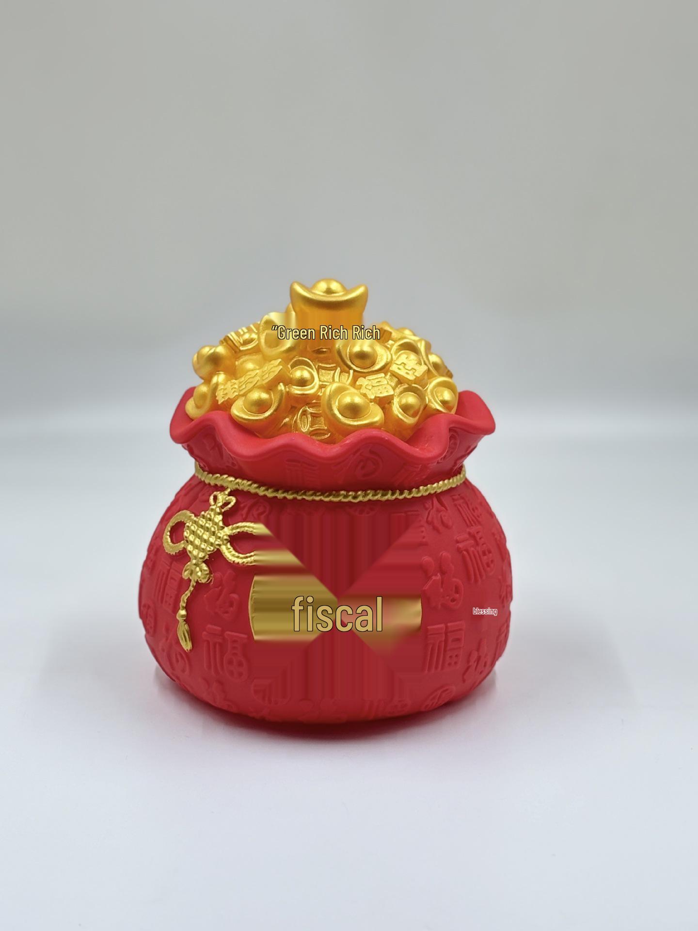 

2025 New Year Drop-Proof Children s Piggy Bank: Wealth-Attracting Ornament for Living Room & Bedroom Decor