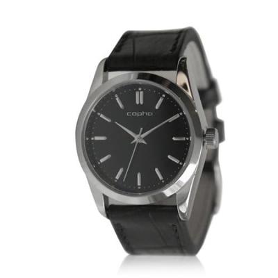 Kleideruhr Copha Lady Classic Lady Krokoband Schwarz x Schwarz Schwarz [COPHA] (Klassische Dame) Damen