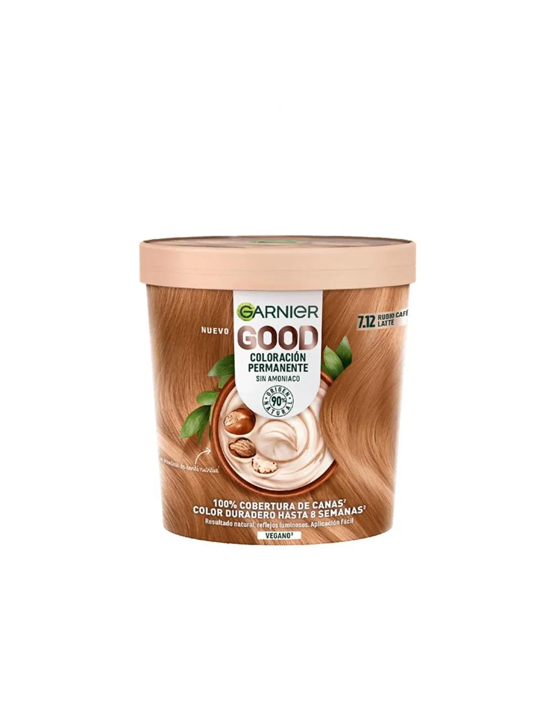 

Garnier Good Coloraci Перманентный 7,12 Блонд КофеЛатте 1 порция