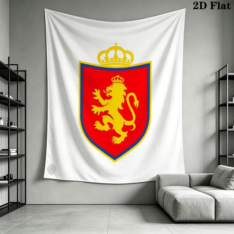 Real Zaragoza Wall Tapestry Aesthetic Wall Hanging Printed Fabric Blanket Decorative Tapestries for Bedroom Living Room Home Decor