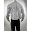 2026 Spring and Autumn New Men's Long-Sleeve Striped Shirt, Loose Short Base Shirt