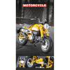 1/12 Honda Monkey 125 Alloy Motorcycle Model Die Cast Toy Vehicle Simulation Sound and Light Off Road Autocycle Collection Toys