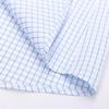 FIRS Men's Mulberry Silk Blend Non-Iron Plaid Long Sleeve Shirt