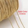 2Meters Stainless Steel Round Snake Chains for Necklace Bracelet Jewelry Making DIY Findings 0.9mm 1.2mm Chain Bulk Wholesale