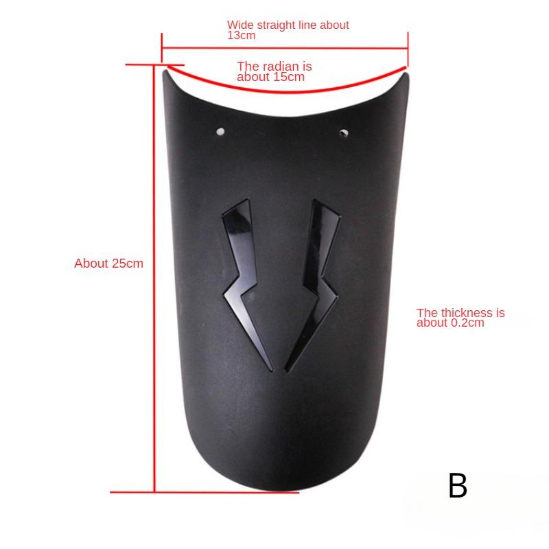 Motorcycle Lengthen Front Fender Rear AndFront Wheel Extension Fender Mudguard Splash Guard for Motorcycle Universal Accessories