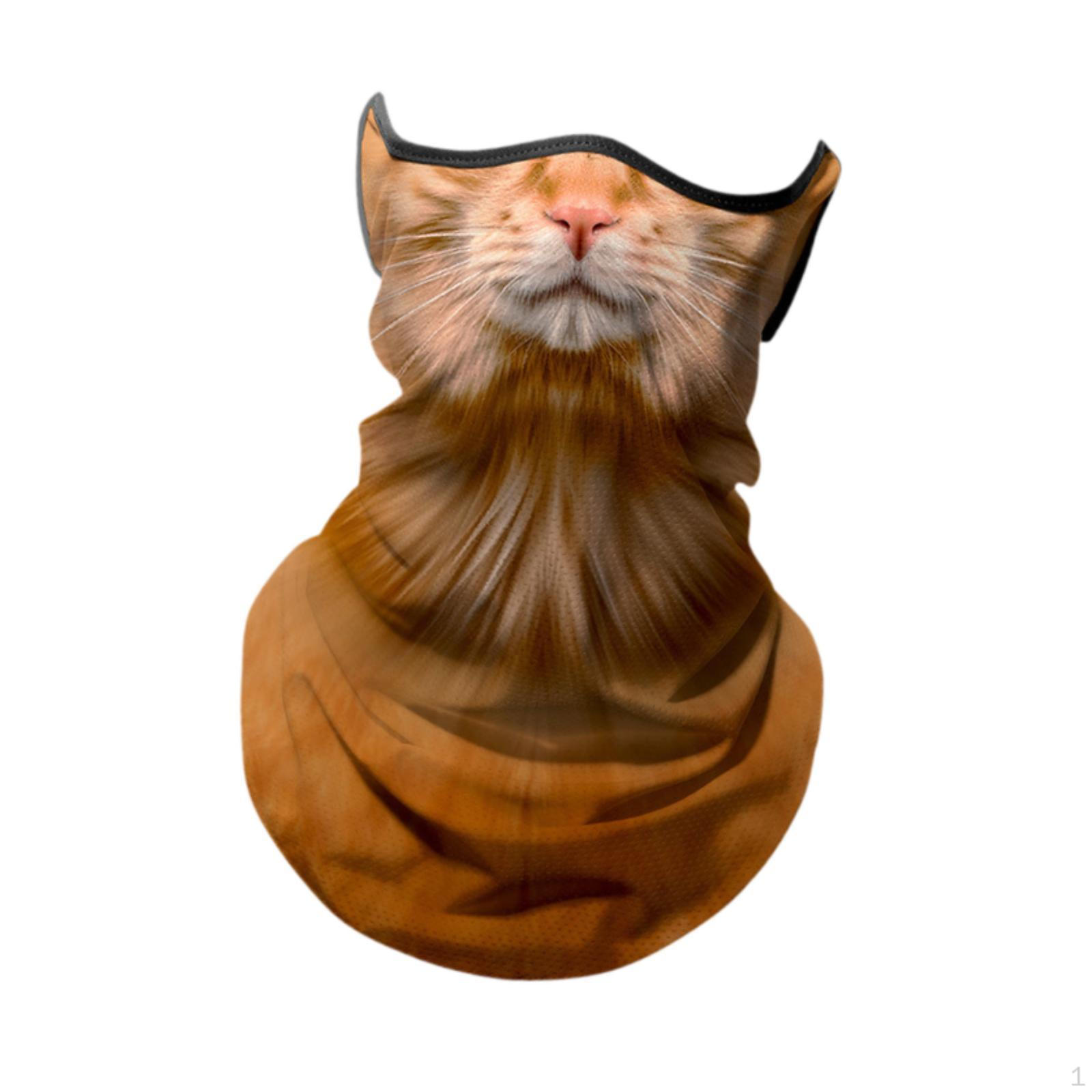 

Маска для лица с животными, гетры для защиты от солнца и пыли, ветра, мужчин и женщин