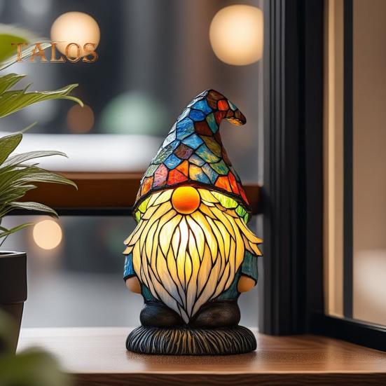 Dog Series Art Night Light Decor Soft Glow Flicker Free USB Powered LED Table Lamp Hand Painted Pet Themed Desk Accent