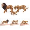 Simulation Lion Animal Action Fugurine Model Home Decor Educational Kids Toy