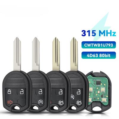 Fernbedienung Autoschlüssel 3/4/5 Tasten Fob 315MHz CWTWB1U793 4D63 Chip Für Ford Flex Explorer Taurus Mustang 2010 2011 2012 2013 UP