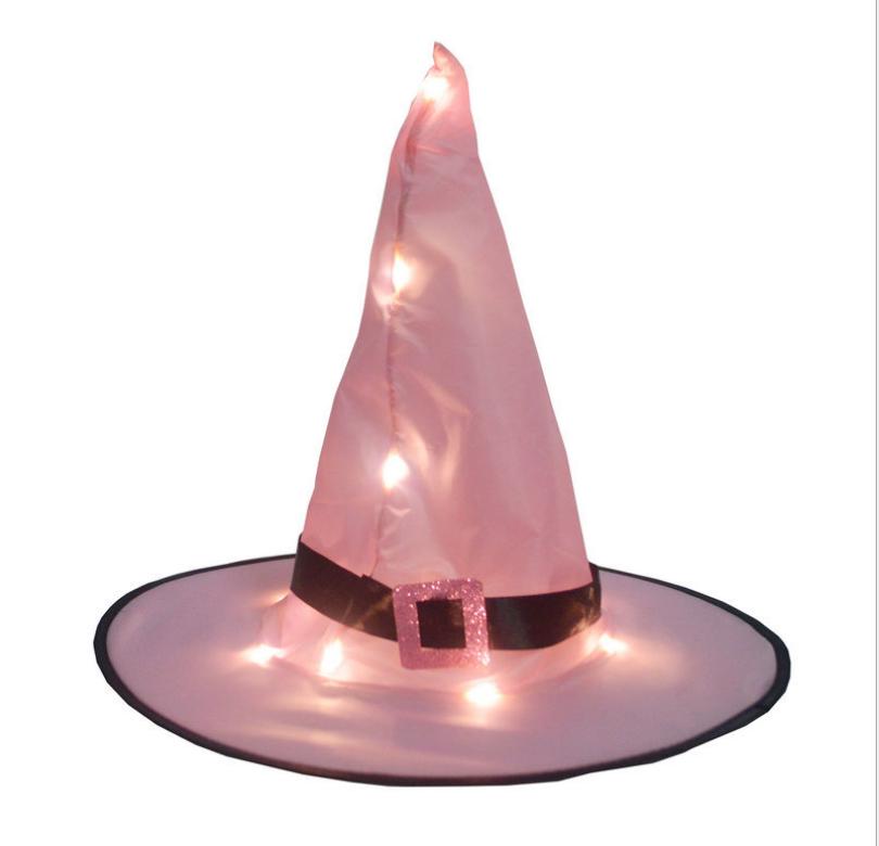 LED Witch Hat Halloween Decor Lights 