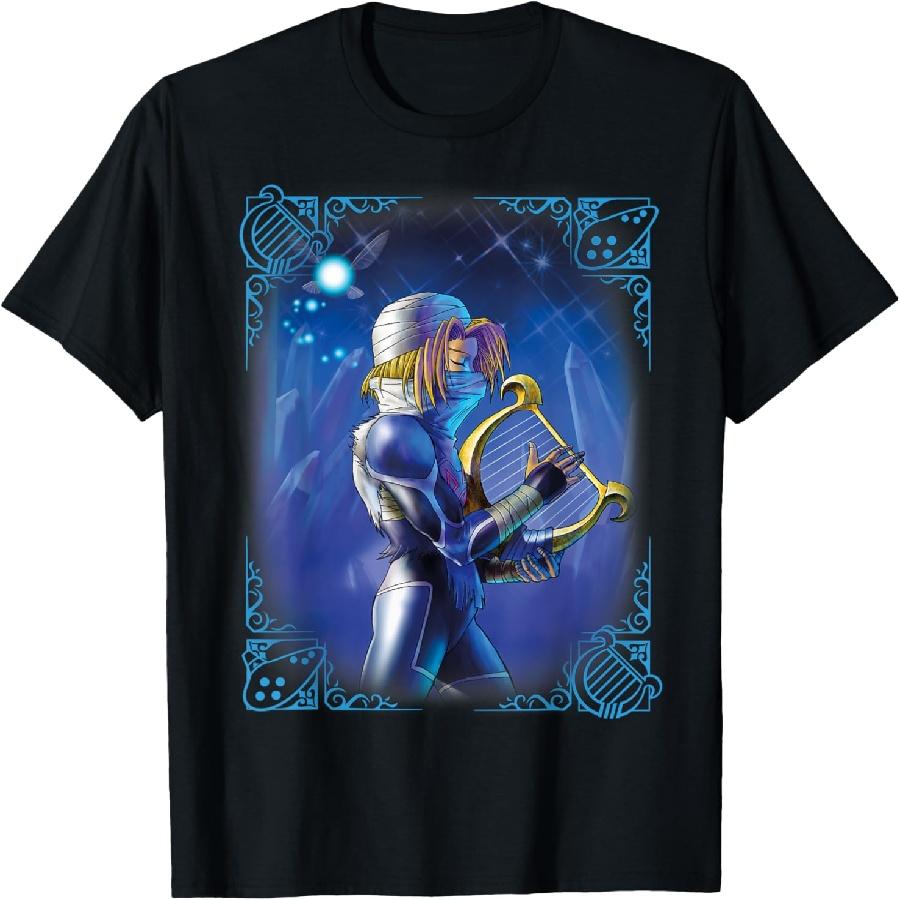 Футболка с плакатом The Legend of Zelda Шейк XXXXXL чёрный