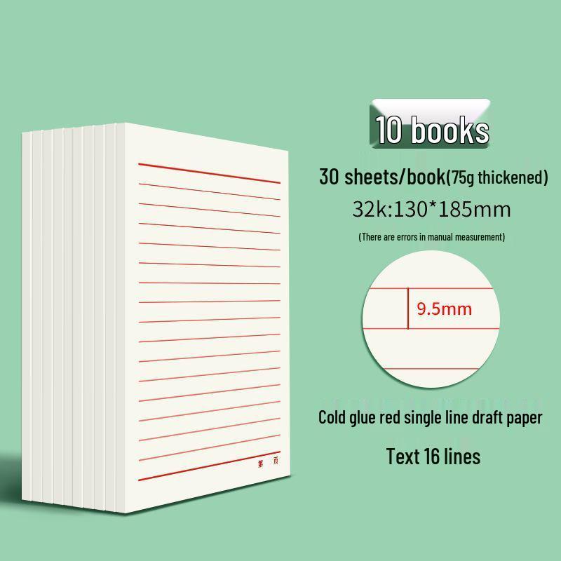 Škrábací papír pro postgraduální zkoušky, vysokoškolské a středoškolské studenty, 2000 listů, A4 náčrtník, prázdný B5 kalkulační papír.