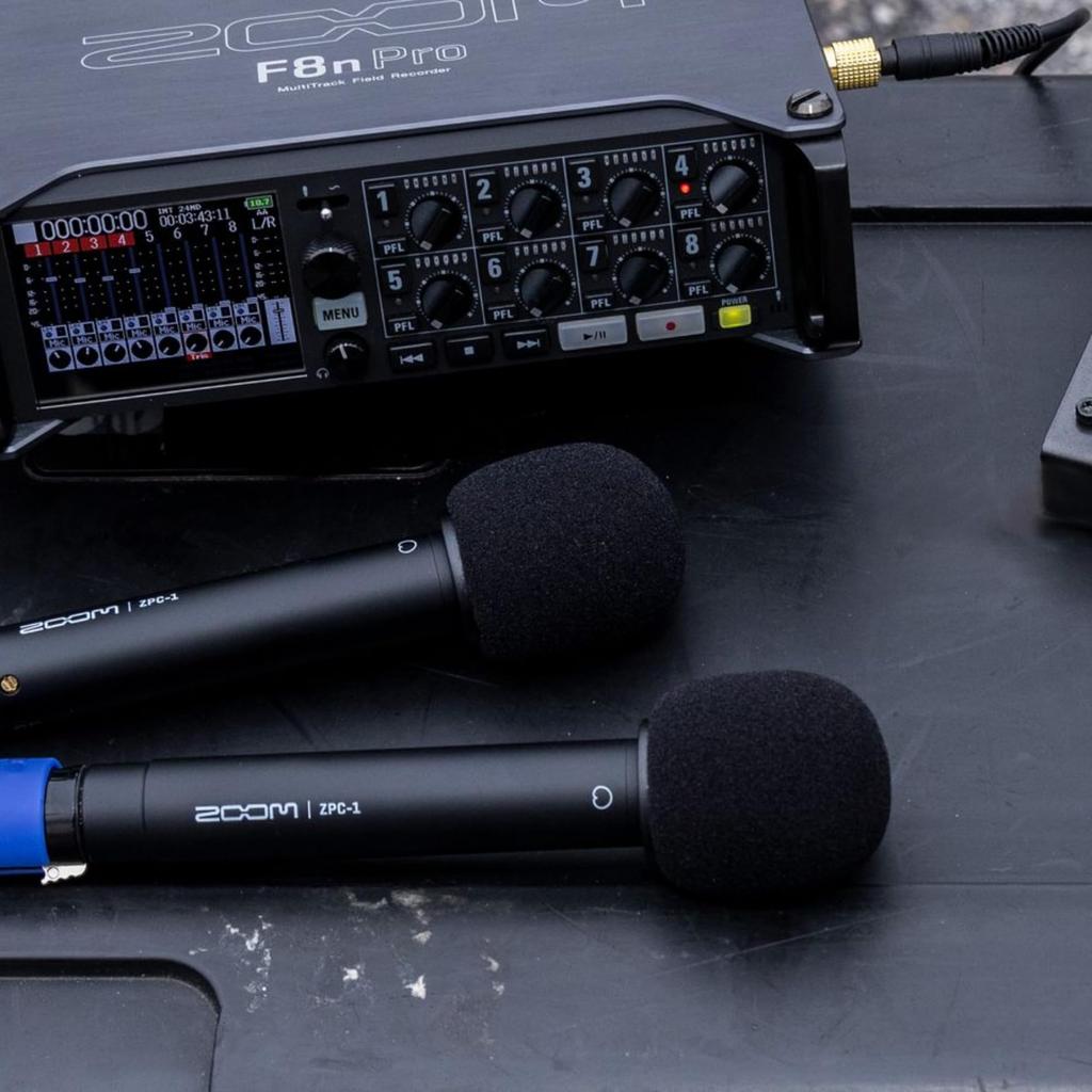 ZOOM Condenser Microphone of ZPC-1 Pencil-type (Set 2)