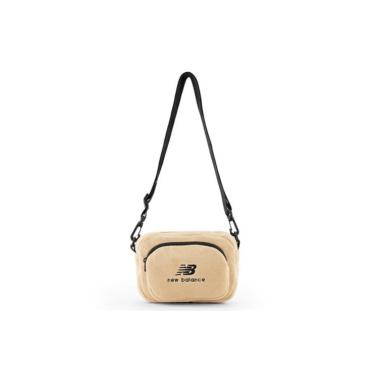 New New Balance Fabric Shoulder Bag, Crossbody Bag Regular Unisex Khaki LAB34413-LGB