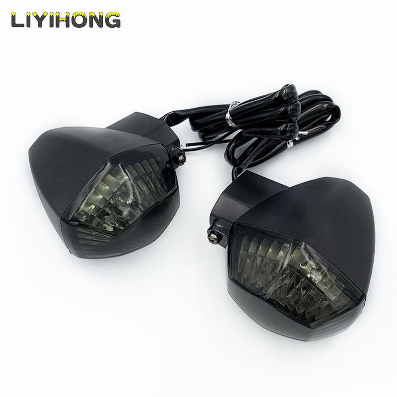 LED Side Turn Signal Light Stale Performance Motorcycle Turn Signal Lights for DL 650 V-strom Convenient tallation