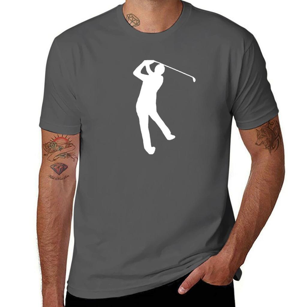 Scottie Scheffler Masters Swing Logo Tshirt Large Size Casual Short Sleeve Top Tshirt