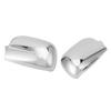 Pair Chrome Mirror Cover Silver Side Door Rearview Mirror Cap Housing Waterproof Heat Resistant for CRV 2003 2004 2005