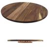 TURNING BOARD 35 Cm WOODEN PIZZA PLATE CHEESE SERVING PLATE