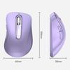 memzuoix Wireless Mouse, 2.4GHz, Ergonomic Design, Long-Term Use, Fatigue-Free, 1400DPI High-Precision Optical Tracking, USB Receiver Included, 5 Butt