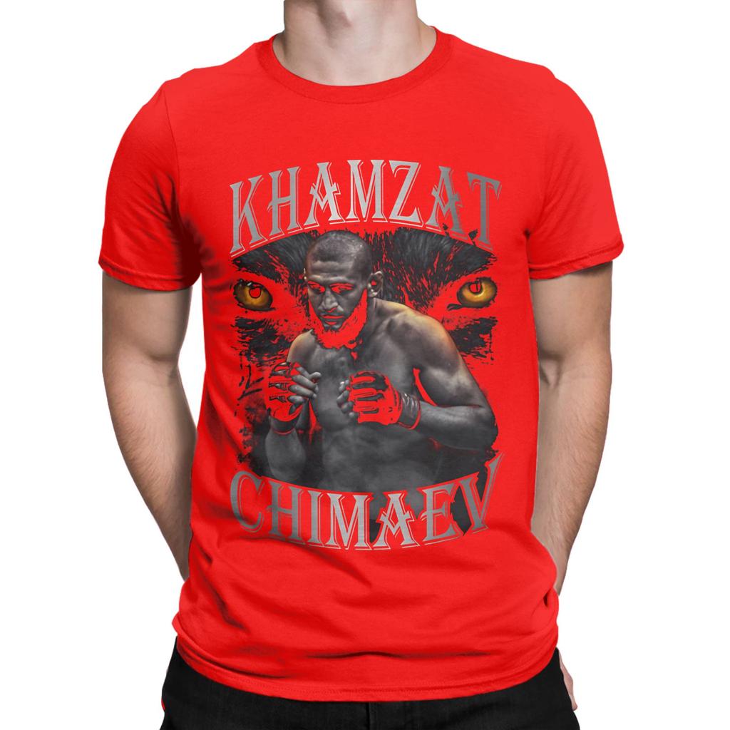 Unisex Khamzat Chimaevs T Shirts Cotton Clothes Fashion Short Sleeve Round Neck Tee Shirt Plus Size Tshirt