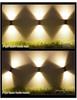 LED Waterproof Exterior Wall Light for Villa Courtyard - Creative Double-Headed Balcony and Door Pillar Spotlight