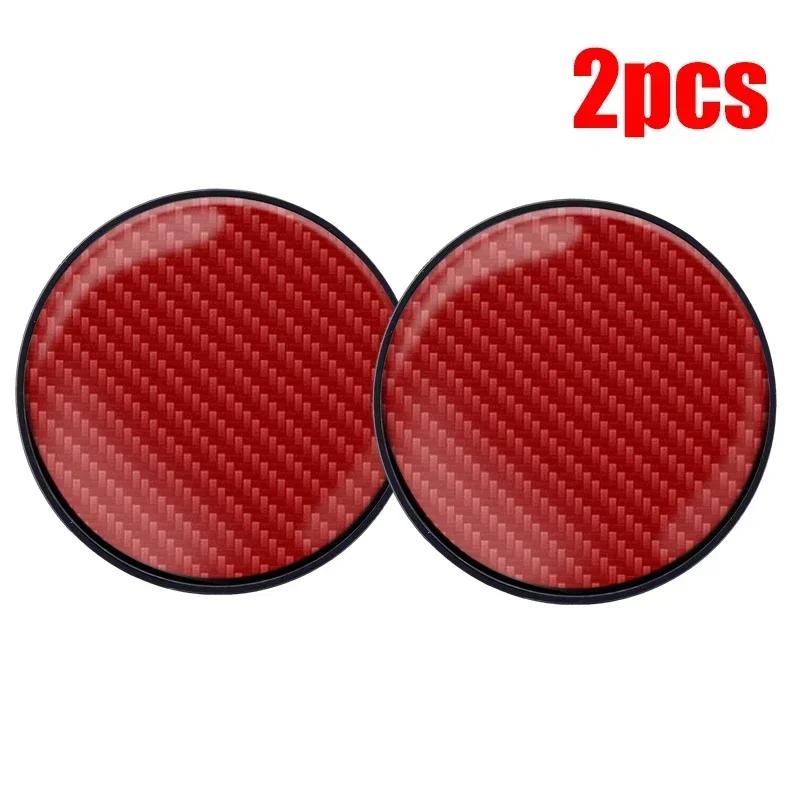 Suport pentru pahar cu apă, Suport pentru pahar auto, Model fibră de carbon, Cauciuc, Suport pentru sticlă, Pernă pentru sticlă de băuturi auto, Decorațiuni interioare auto, Pernă