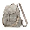 Women's Multifunctional Shoulder Bag PU Large Capacity Travel Backpack