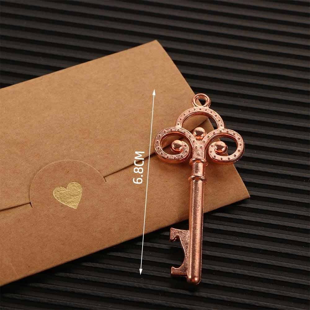 Key Shaped Home Supplies Decorative Kitchen Gadget Beer Opener Skeleton Key Bottle Opener Keychain