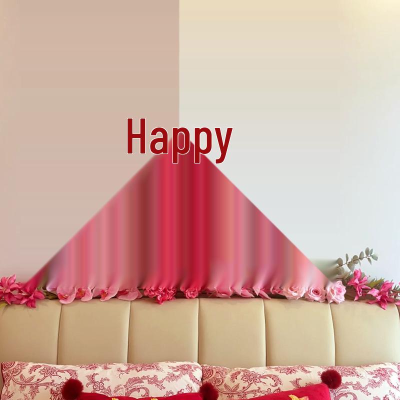 

Весільні прикраси «Подвійне Щастя»: Китайський паперовий витинанка з парчею - Короп для декору та кімнати для заручин