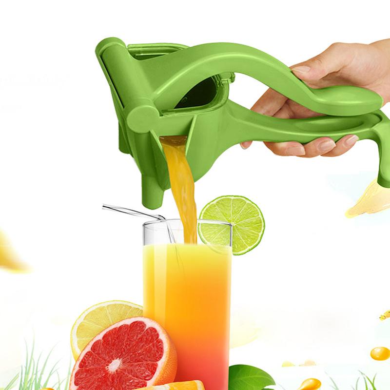 1pc Green Multifunctional Juicer Handheld Non-electric Lemon Squeezer Fruit Vegetable Small Juicer Manual Juicer